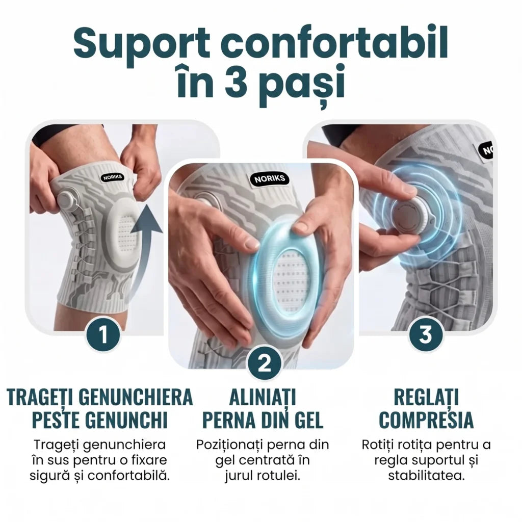KneeFix | Orteză ortopedică pentru genunchi ( 1+1 GRATUIT )