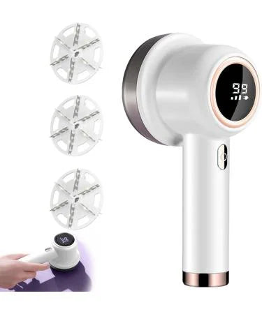 Aparat de scame electric portabil cu indicator LED