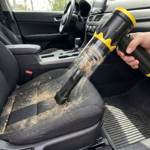 Aspiratorul auto ultra-puternic 3-în-1 care elimină murdăria, părul și nisipul într-o clipă, fără fir și fără efort