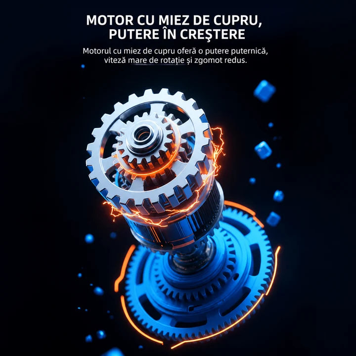 Aparat de scame electric portabil cu indicator LED
